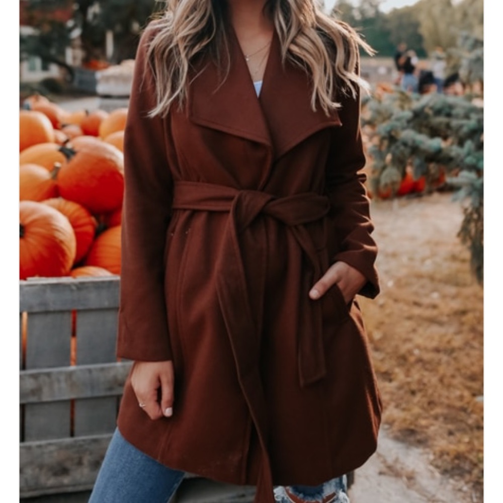 Harvest Market Tie Waist Coat